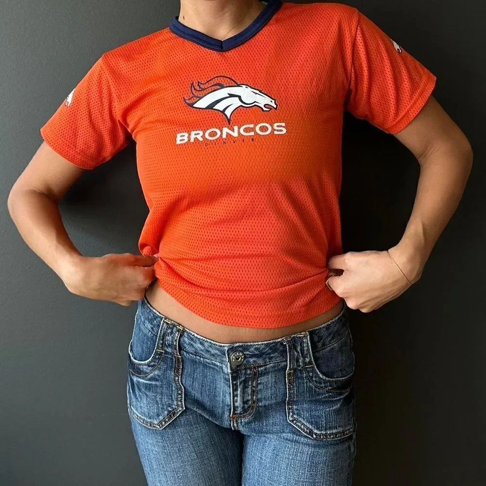 NFL Broncos Crop Jersey